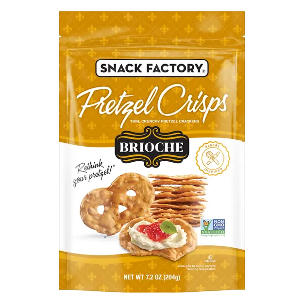 Brioche Pretzel Crisps