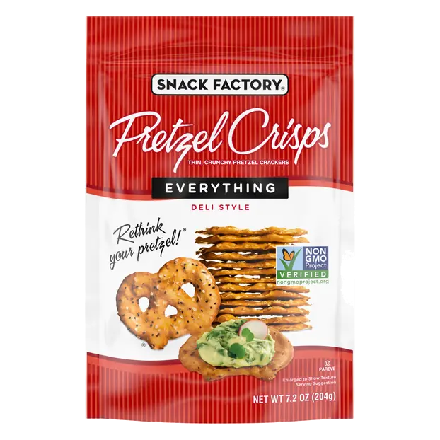 Deli Style Everything Flavored Pretzel Crisps