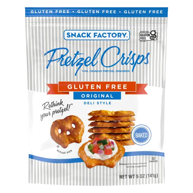 Gluten Free Deli Style Original Pretzel Crisps