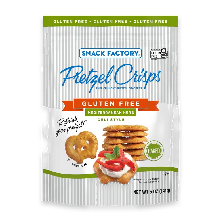 Gluten Free Mediterranean Herb Pretzels