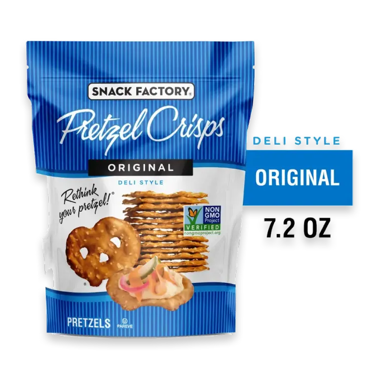 Original Pretzel Crisps 7.2 oz Resealable Bag