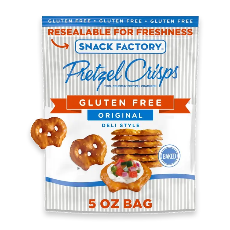 Pretzel Crisps Gluten Free Original Flavor