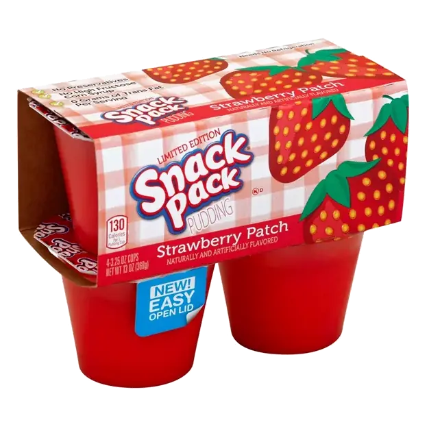Pudding, Strawberry Patch
