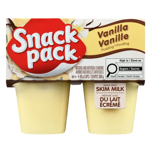 Pudding Vanilla 4 x 99 g