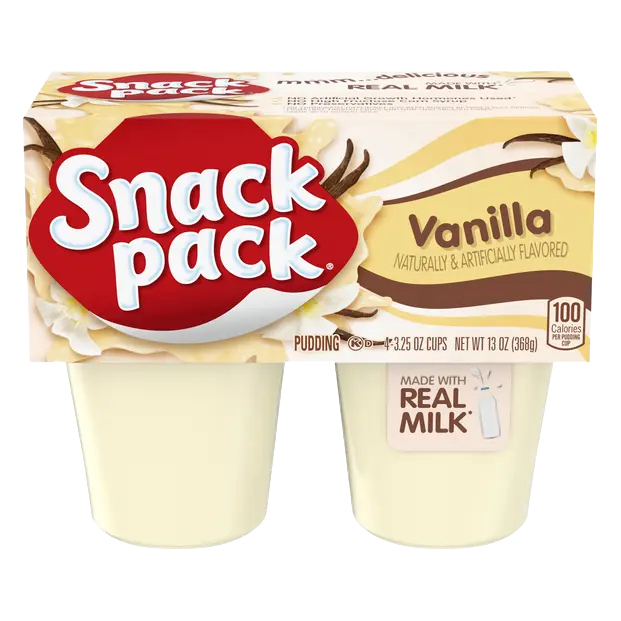 Vanilla Pudding Cups - 4 ct