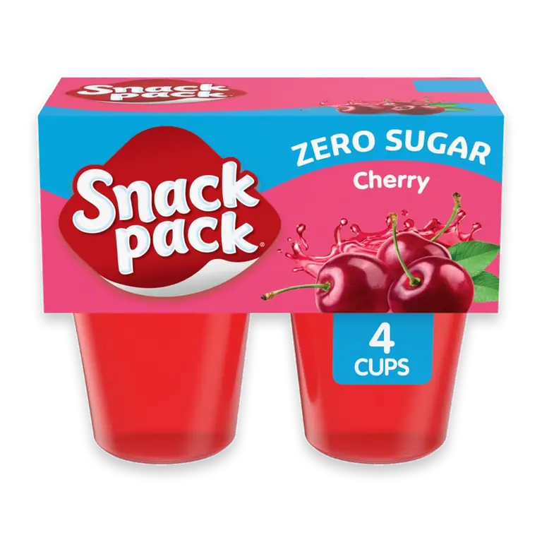 Zero Sugar Cherry Flavored Juicy Gels