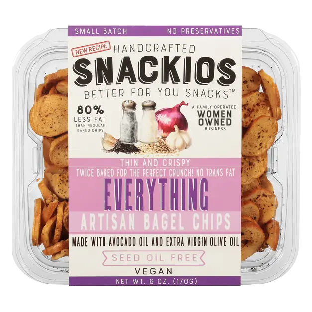 Craveable Thin & Crunchy Everything Bagel Chips