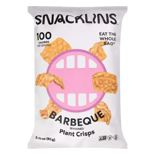 Plant Crisps, Barbeque, Seasoned