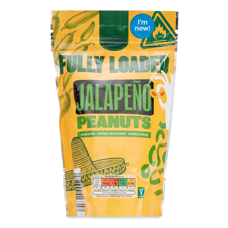 Fully Loaded Jalapeño Peanuts
