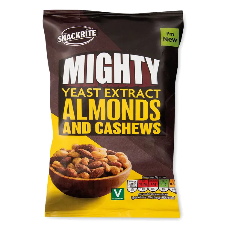 Mighty Yeast Extract Almonds & Cashews