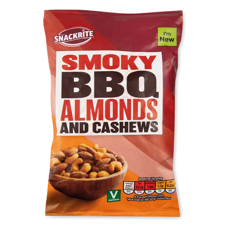 Smoky BBQ Almonds & Cashews