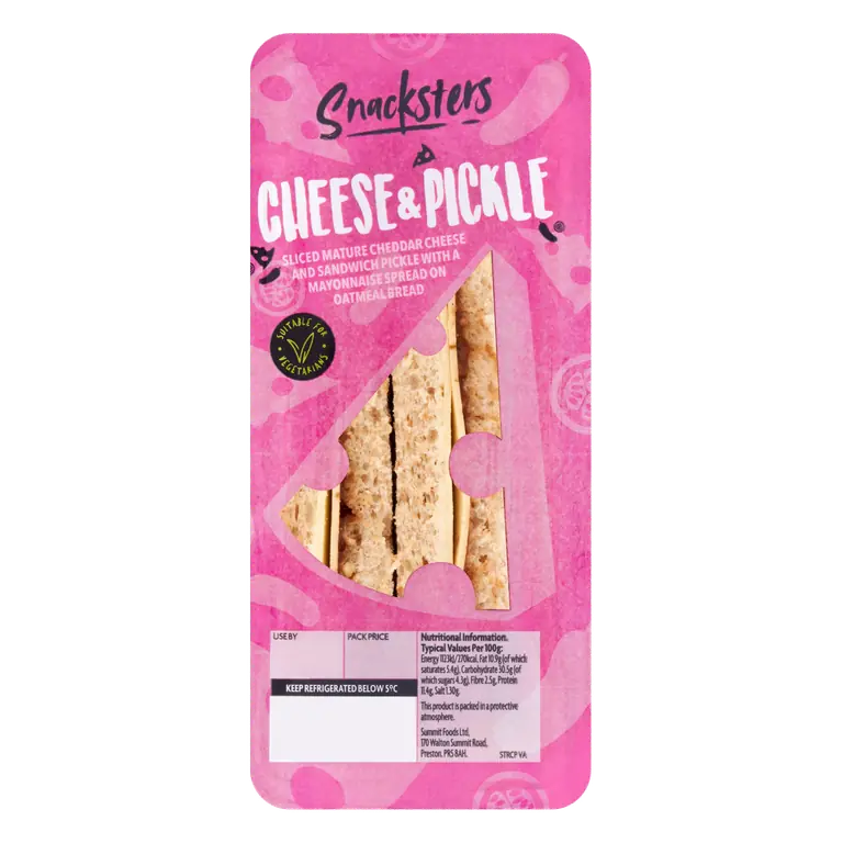 Snacksters Cheese & Pickle