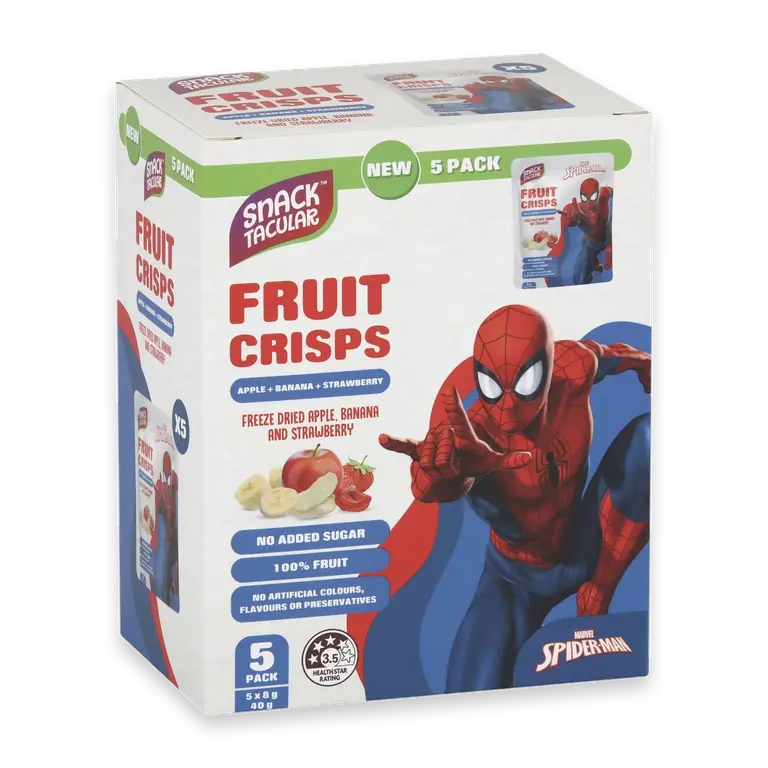 Fruit Crisps Apple Banana & Strawberry