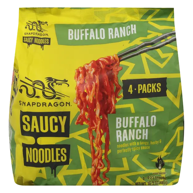 Buffalo Ranch Saucy Noodles - 4 ct