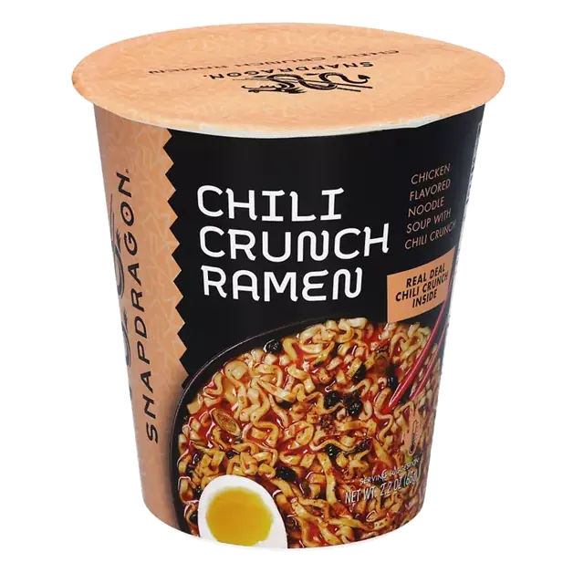 Chili Crunch Ramen Noodle Soup