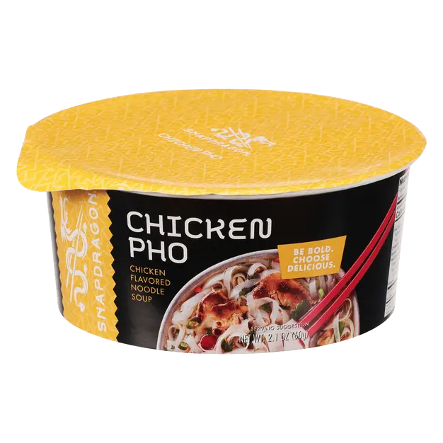 Gluten Free Chicken Pho with Rice Noodles Cup