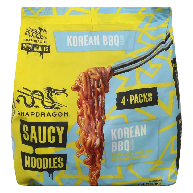 Korean BBQ Saucy Noodles - 4 ct
