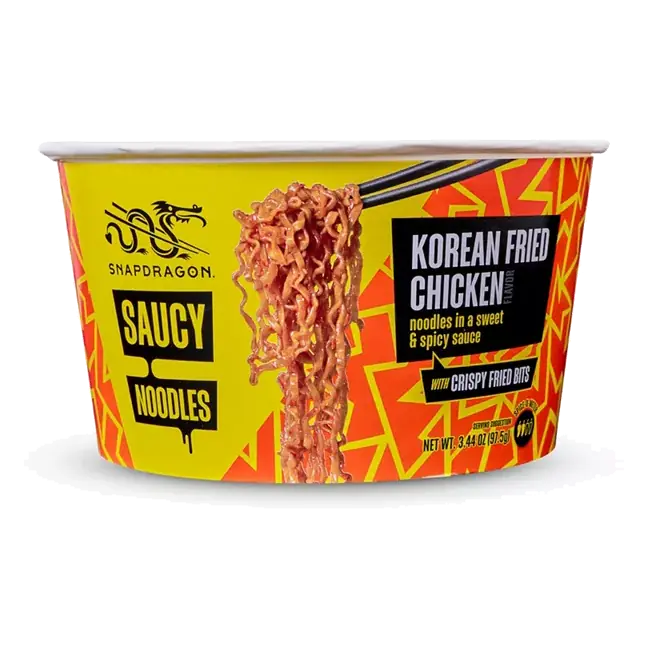 Korean Fried Chicken Saucy Noodle Bowl