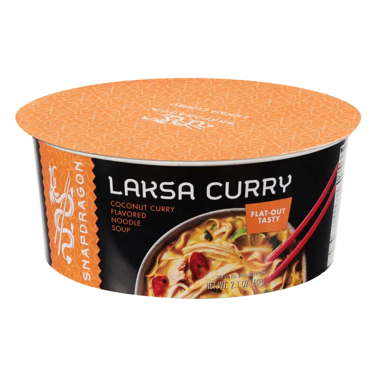 Laska Coconut Curry Flavored Noodle Soup