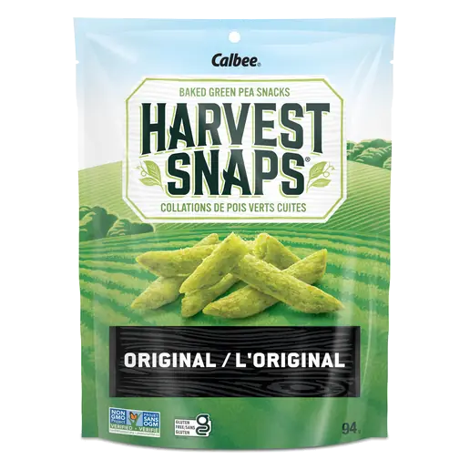 Harvest Snaps Green Pea Crisps Original 94 g