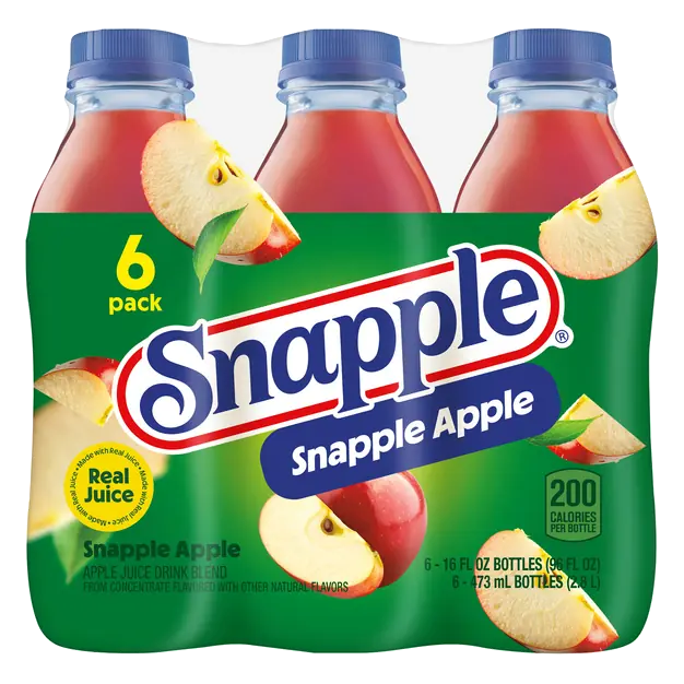 Apple Juice - 6 pk Plastic