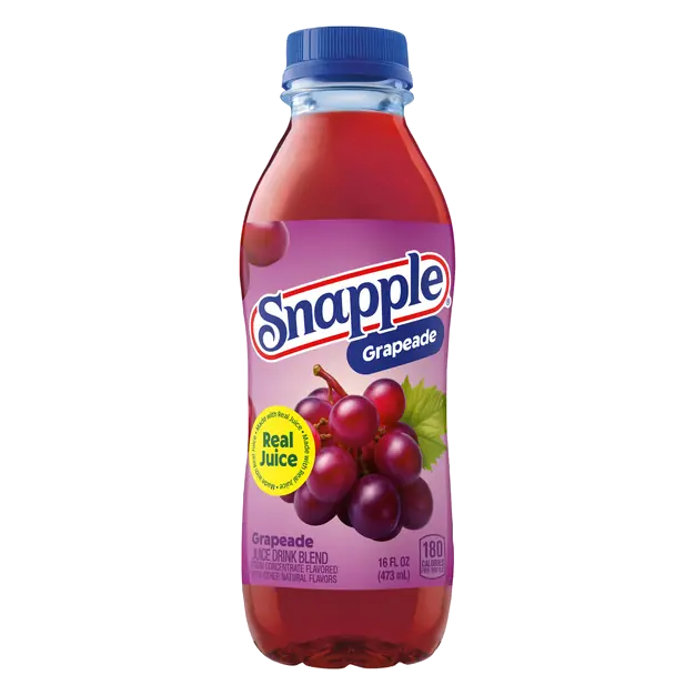 Grapeade Juice Drink All Natural Plastic