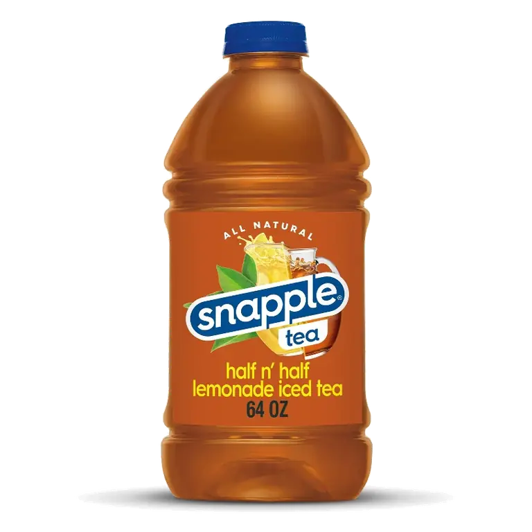 Snapple Half n' Half Iced Tea & Lemonade, 64 fl oz Bottle: Caffeinated
