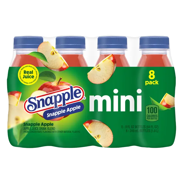 Mini Apple Juice Drink - 8 pk