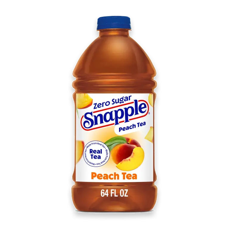 Zero Sugar Peach Iced Tea Bottle