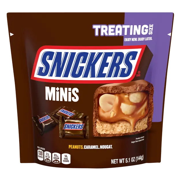 Mini Candy Bars Treating Size