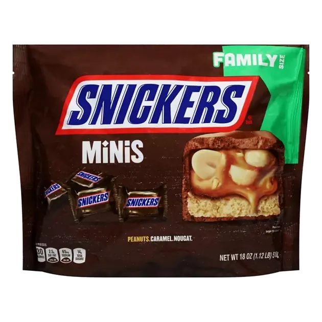 Minis Chocolate Bar Family Size