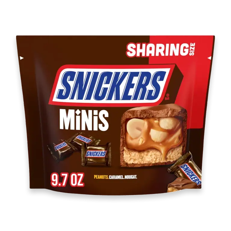 Minis Milk Chocolate Bars Sharing Size Candy Bag