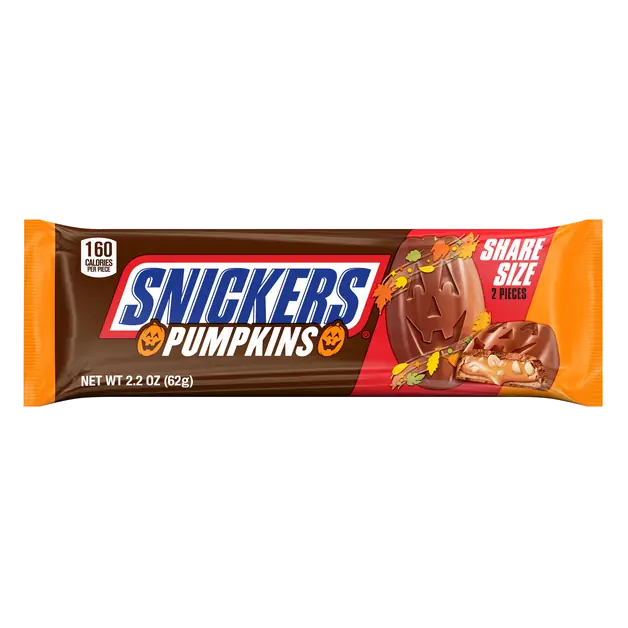 Pumpkins Chocolate Halloween Candy Bar Share Size