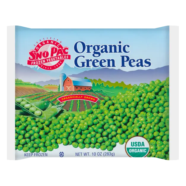 Sno-Pac Organic Green Peas
