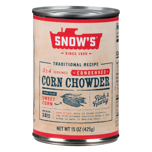 Condensed New England Corn Chowder Soup
