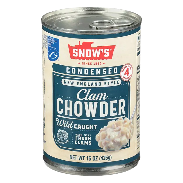 Condensed New England Style Clam Chowder Soup