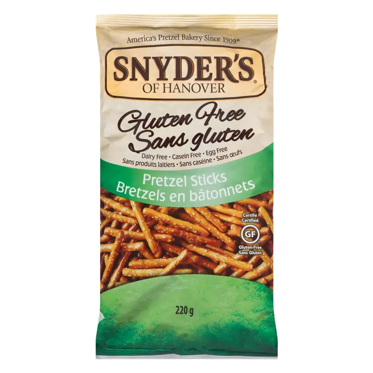 Gluten-Free Pretzel Sticks 220 g