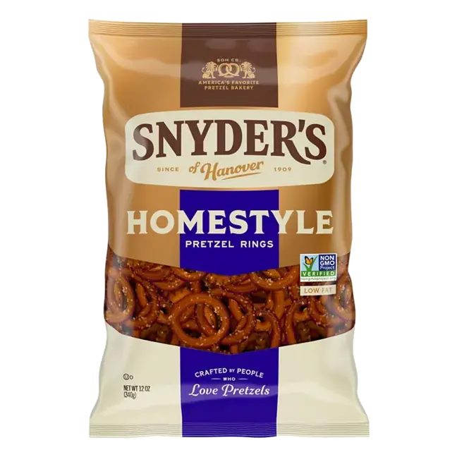 Homestyle Pretzel Rings Pretzels