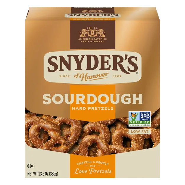 Low Fat Sourdough Hard Pretzels