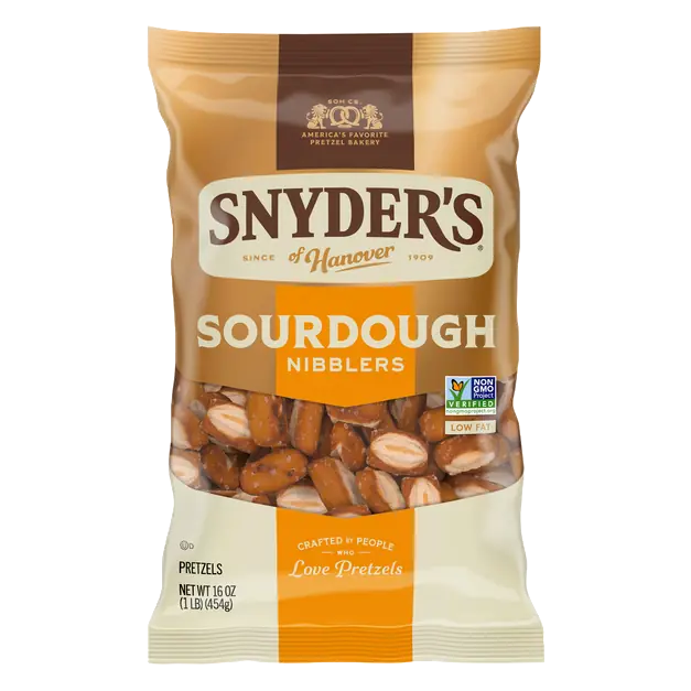 Low Fat Sourdough Nibblers Pretzels Family Size