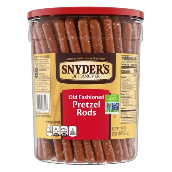 Old Fashioned Pretzel Rods