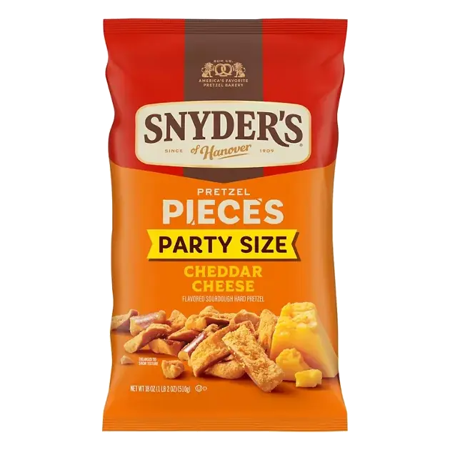 Pretzel Pieces, Cheddar Cheese, Party Size