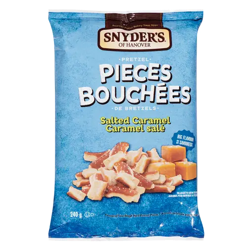 Pretzel Pieces Salted Caramel 240 g