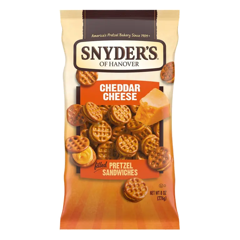 Pretzel Sandwiches, Cheddar Cheese