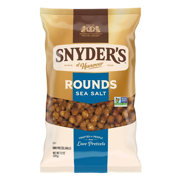 Pretzels, Rounds, Sea Salt