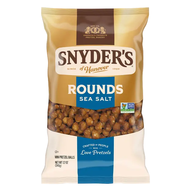 Rounds Sea Salt Mini Pretzel Balls