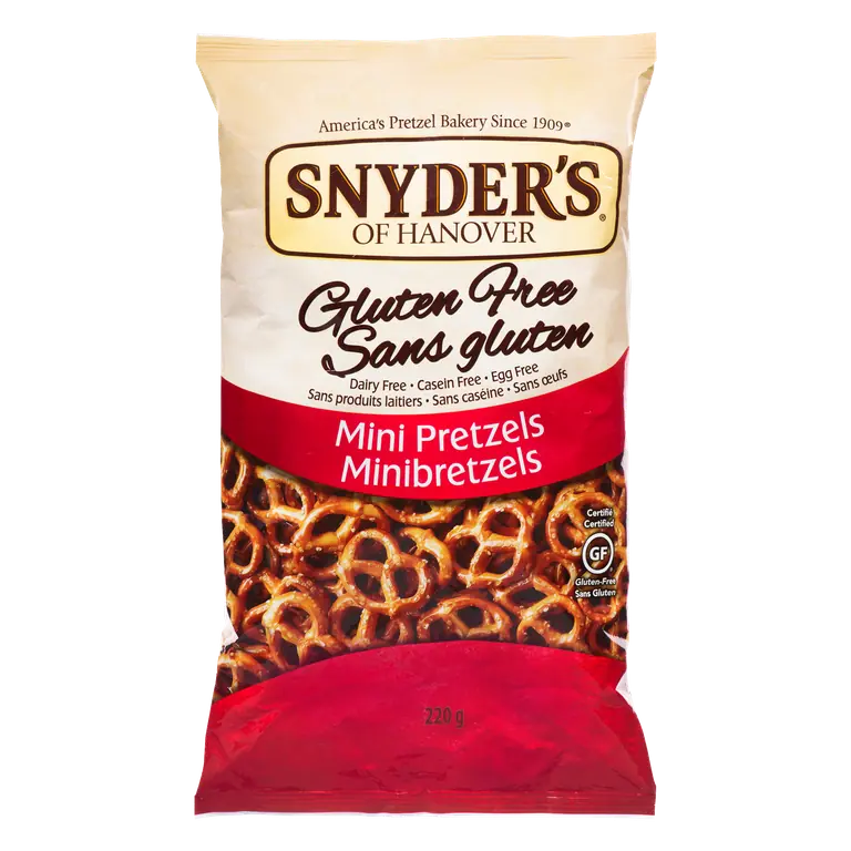 Gluten-Free Pretzels Mini 220 g