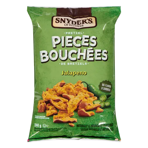 Pretzel Pieces Jalapeno 240 g