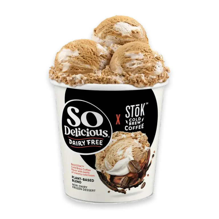 Dairy Free SToK Cold Brew Coffee Plant Based Blend Frozen Dessert Container