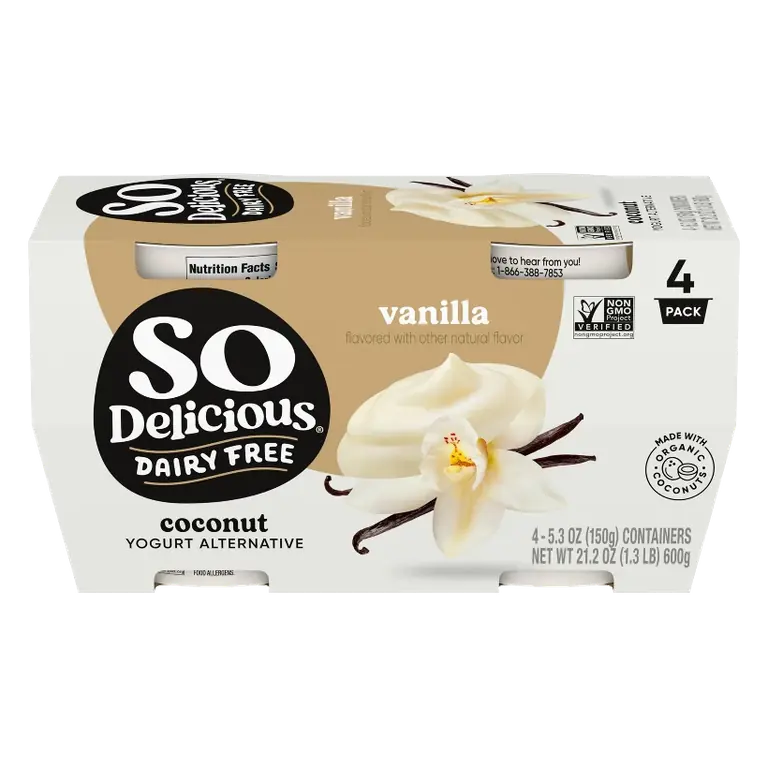 Vanilla Coconut Milk Yogurt Alternative
